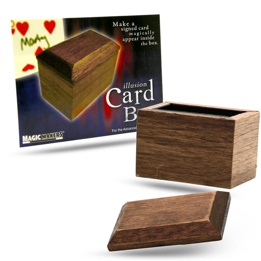 Illusion Card Box - Appearing Card In Box Trick-Magic Makers Inc. Magic Makers Inc.