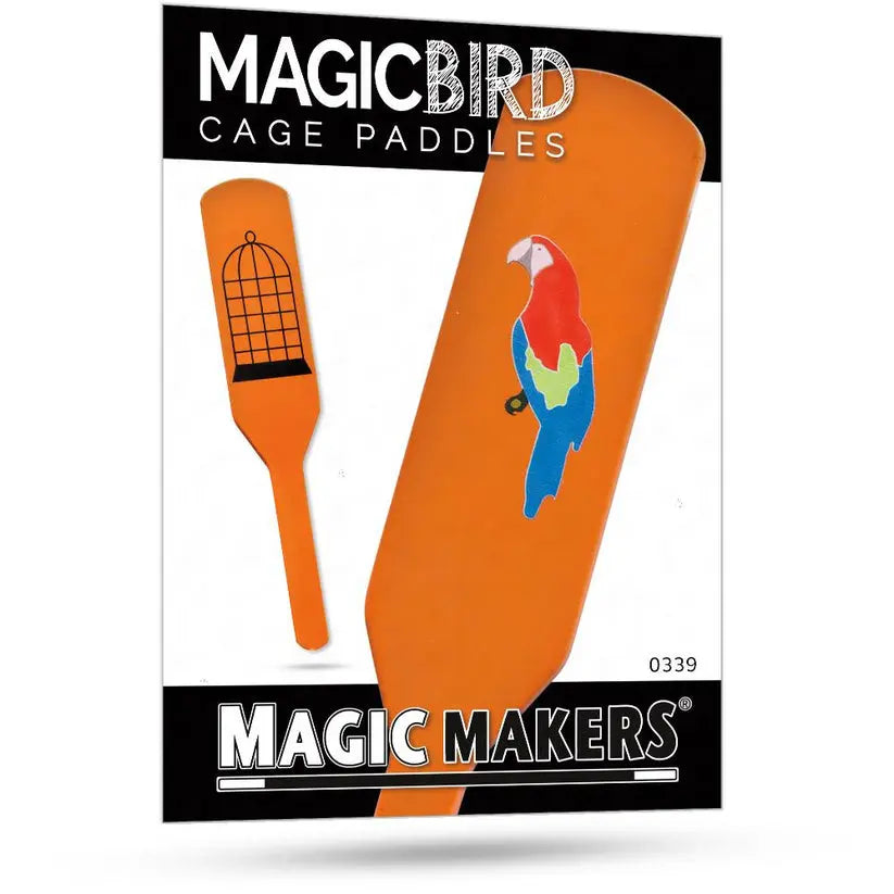 Birdcage Paddles Magic Trick-Magic Makers Inc. HortonMagic.com