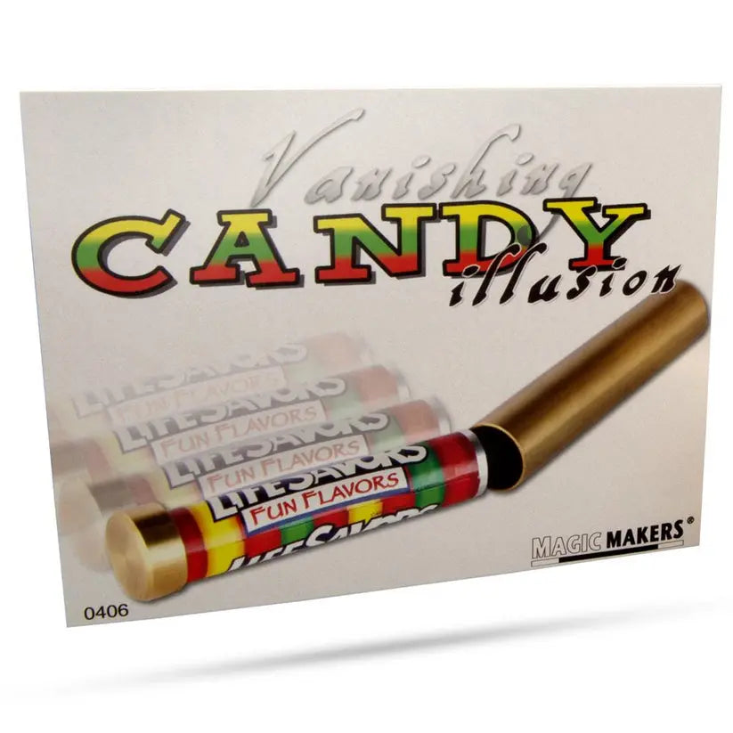 Vanishing Candy Illusion - Candy into Silk Streamer Trick-Magic Makers Inc. Magic Makers Inc.