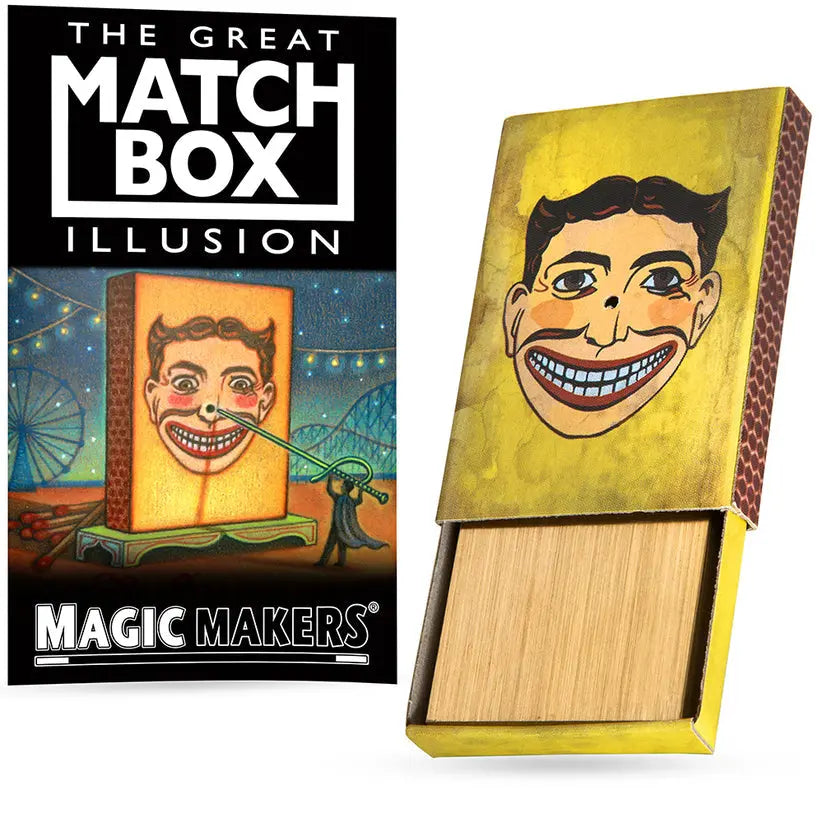 Match Box Magic Trick - The Great Illusion-Magic Makers Inc. Magic Makers Inc.