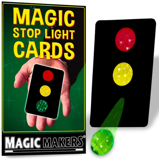 Magic Stop Light Cards Trick-Magic Makers Inc.