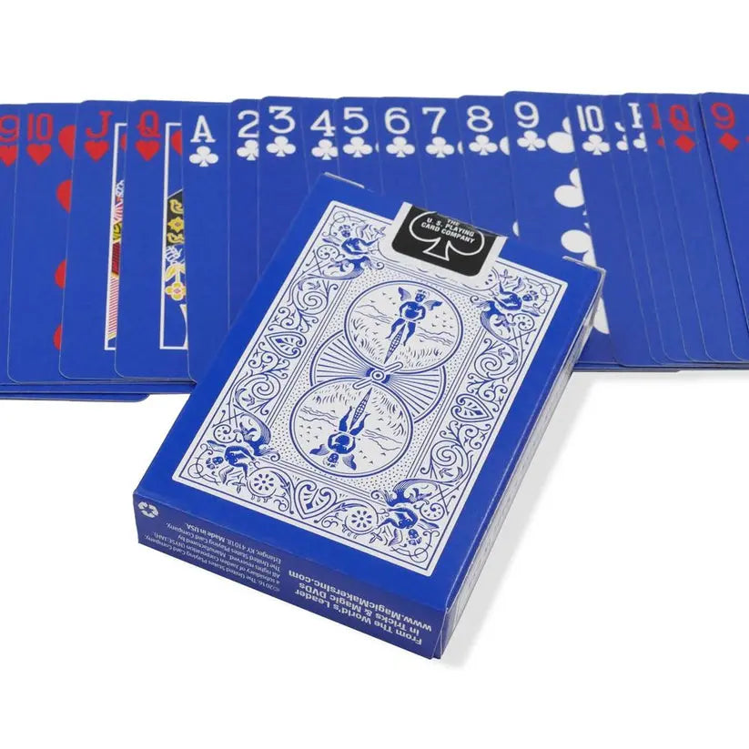 Blue & White Reversed Back Bicycle Playing Cards Deck-Magic Makers Inc. Magic Makers Inc.