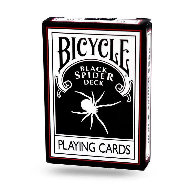 Black, White & Red Spider Deck Bicycle Playing Cards-Magic Makers Inc Magic Makers Inc.