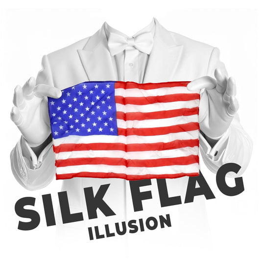 Fantastic Silk Flag Illusion with Fake Thumb Tip Trick-Magic Magic Inc - Amazing Magic Shop