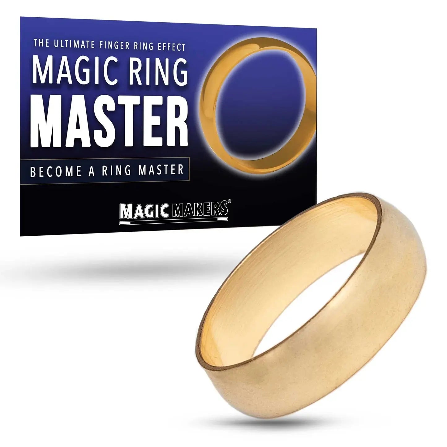 Magic Ring Master Trick with Special Ring Included-Magic Makers Inc. Magic Makers Inc.