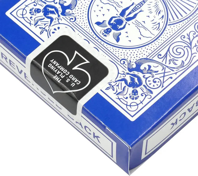 Blue & White Reversed Back Bicycle Playing Cards Deck-Magic Makers Inc. Magic Makers Inc.
