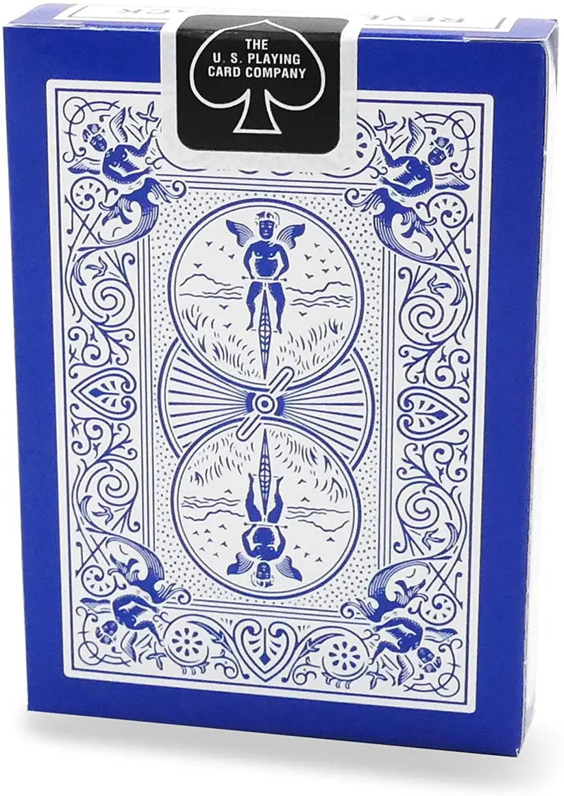 Blue & White Reversed Back Bicycle Playing Cards Deck-Magic Makers Inc. Magic Makers Inc.
