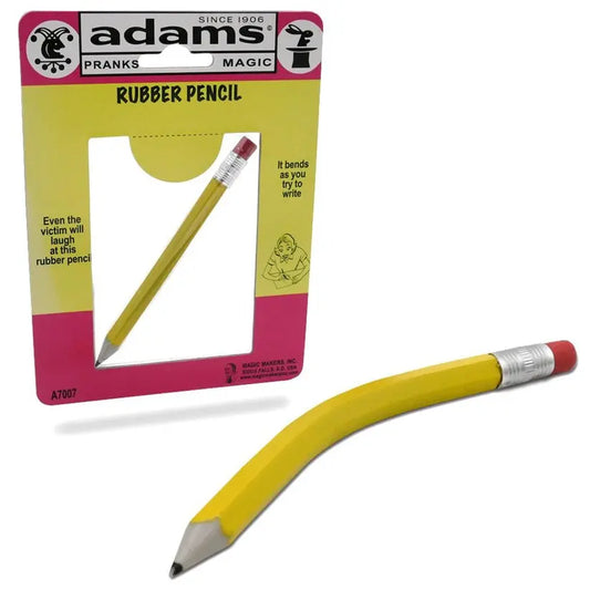 Funny Rubber Pencil Joke Gag-SS Adams-Magic Makers Inc. Magic Makers Inc.