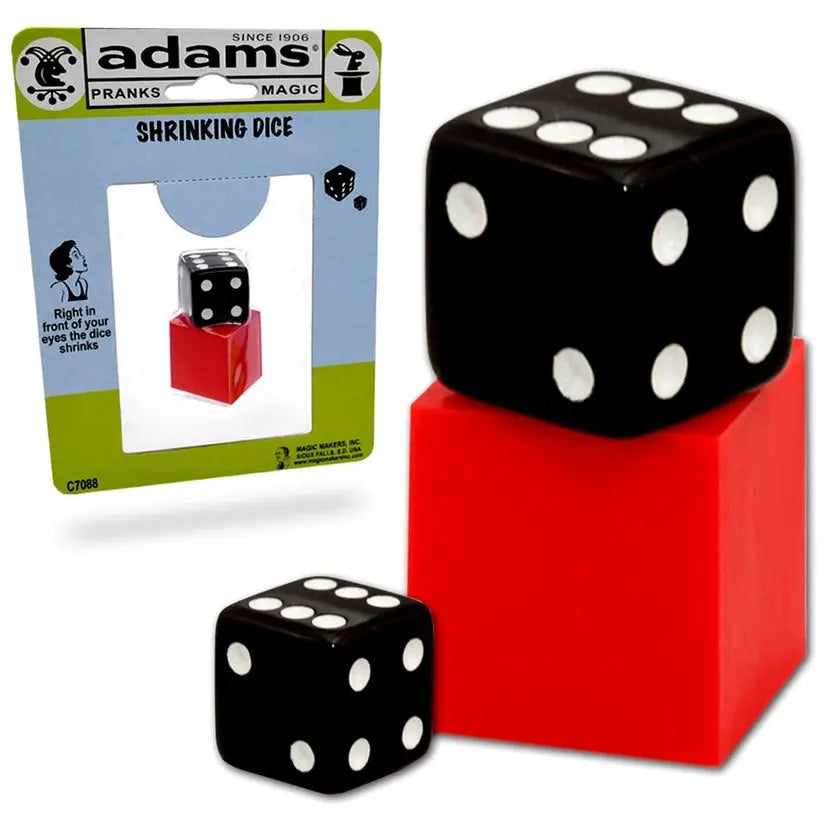 Shrinking Dice Magic Trick-SS Adams-Magic Makers Inc Magic Makers Inc.