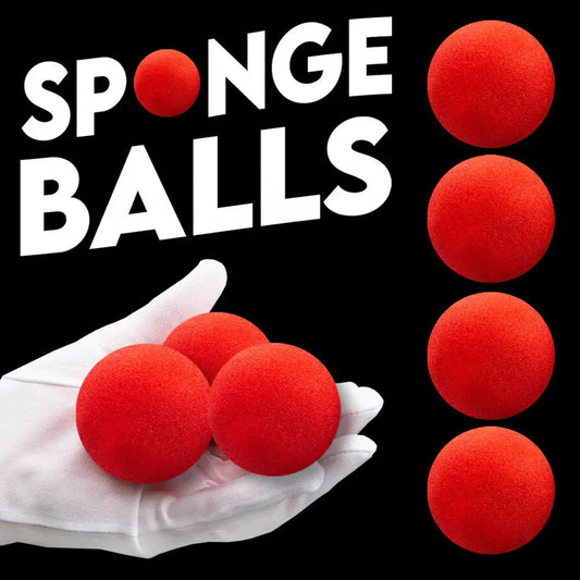 Classic Magic Red Sponge Balls Trick-Magic Makers Inc