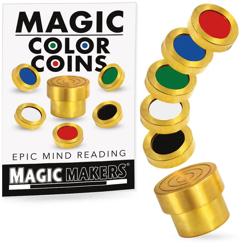 Magic Color Coins Trick-Magic Makers Inc