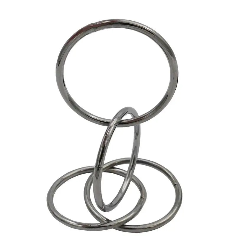 Magic Linking Rings Trick - Pocket Size-Magic Makers Inc Photo 3
