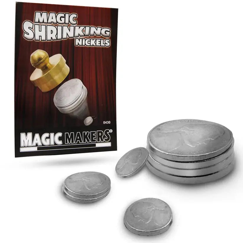 Magic Shrinking Nickels Trick-Magic Makers Inc.