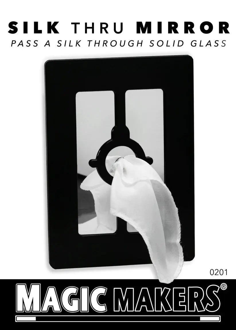 Silk Through Mirror Magic Trick-Magic Makers Inc.