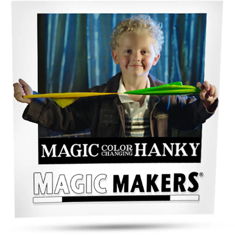 Magic Color Changing Hanky Trick-Magic Makers Inc. Magic Makers Inc.