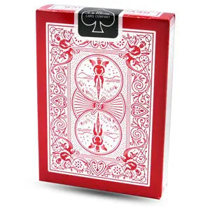 Red & White Reversed Back Bicycle Deck Playing Cards-Magic Makers Inc. Magic Makers Inc.