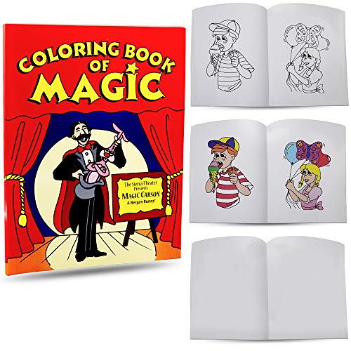Amazing Magic Coloring Book Trick - 8.5 X 11 inches-Magic Makers Inc Magic Makers Inc.