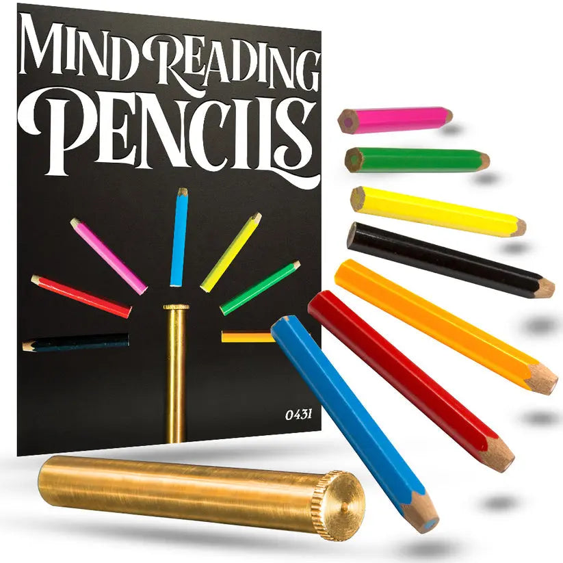 Mind Reading Pencils Magic Trick-Magic Makers Inc Magic Makers Inc.