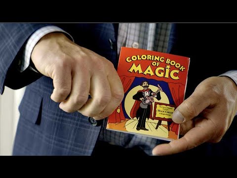 Amazing Magic Coloring Book Trick - Pocket Size 4 X 5 in.-Magic Makers Inc Video Demo